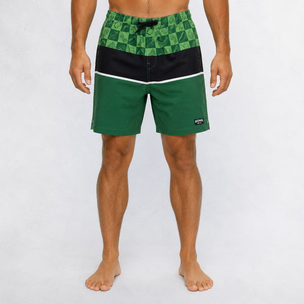 Uncomplicated 17in Mens Elastic Boardshorts - For the Birds