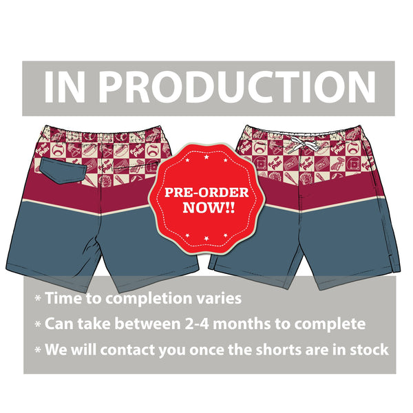 Uncomplicated 17in Mens Elastic Boardshorts