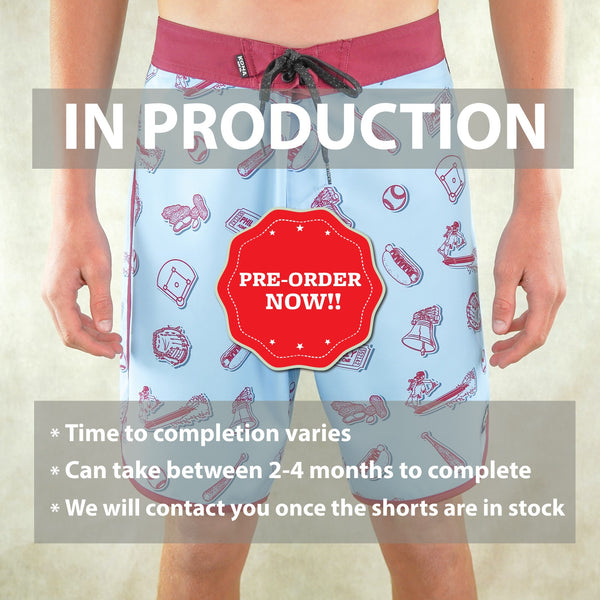 Drifter Scallop 18in Mens Boardshorts