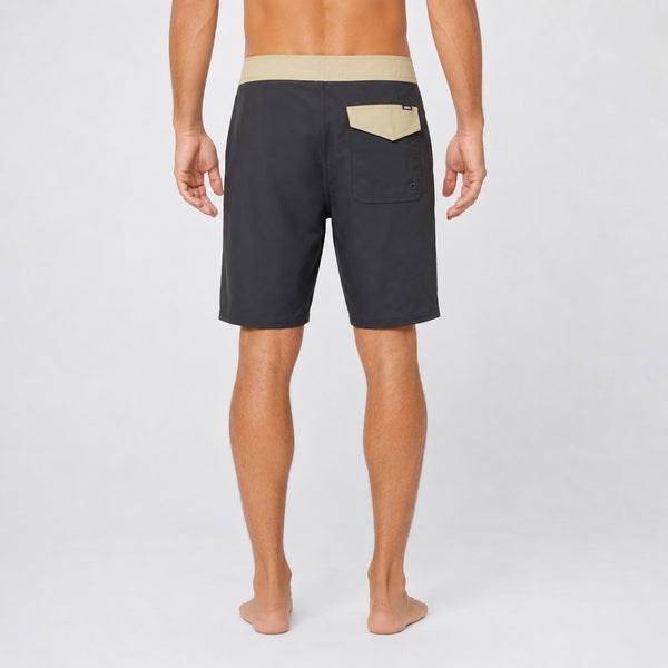 Summertime 19in Mens Boardshorts - Black/Grey
