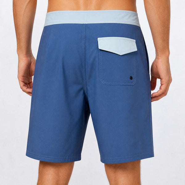 Summertime 19in Mens Boardshorts - Navy/Columbia Blue
