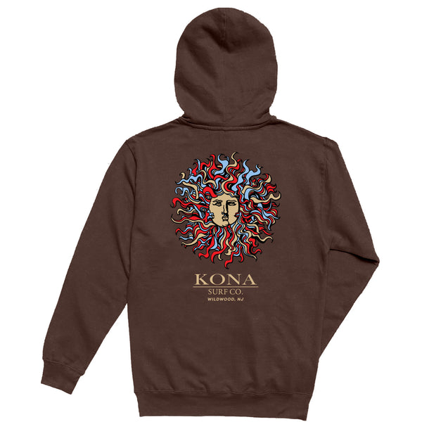 Original Sun Mens Pullover Hoodie