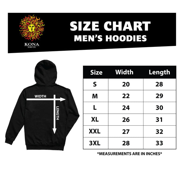 Original Sun Mens Pullover Hoodie - Pigment Maroon/Retro