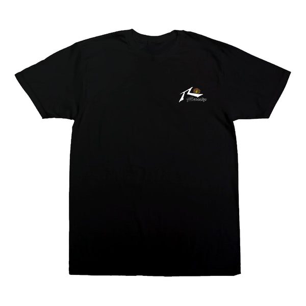 Kona X Rusty Collab Mens T-Shirt - Black