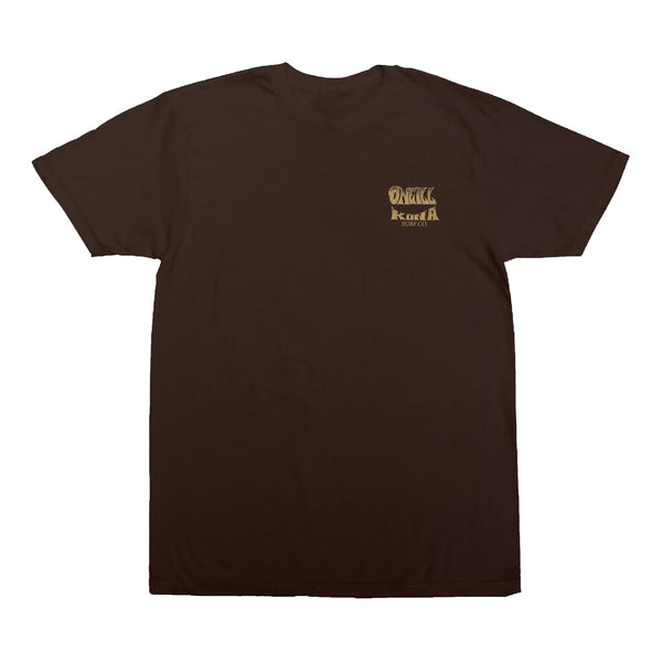 Kona x ONeill 2026 Collab Mens T-Shirt - Cacao Shell
