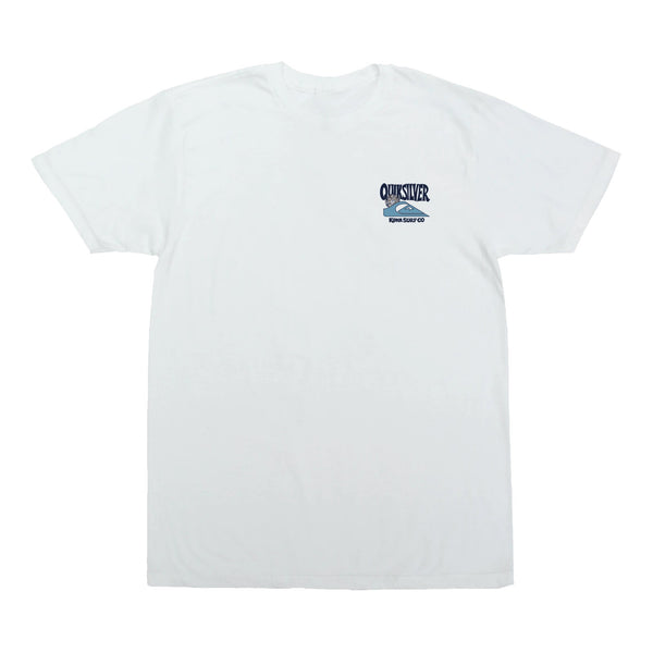 Kona x Quiksilver 2026 Collab Mens T-Shirt - White