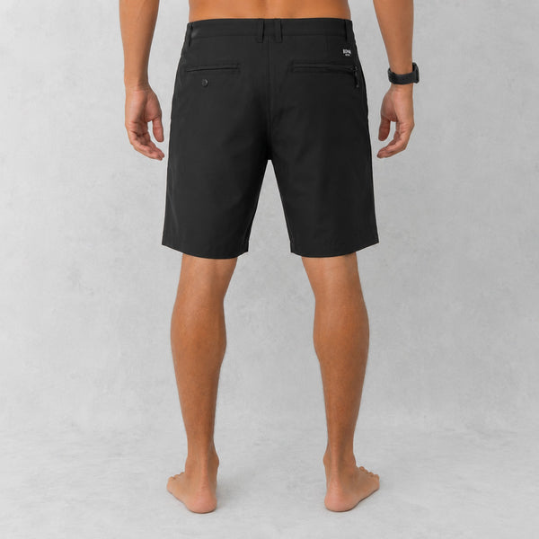 Day by Day 18in Mens Hybrid Shorts - Black