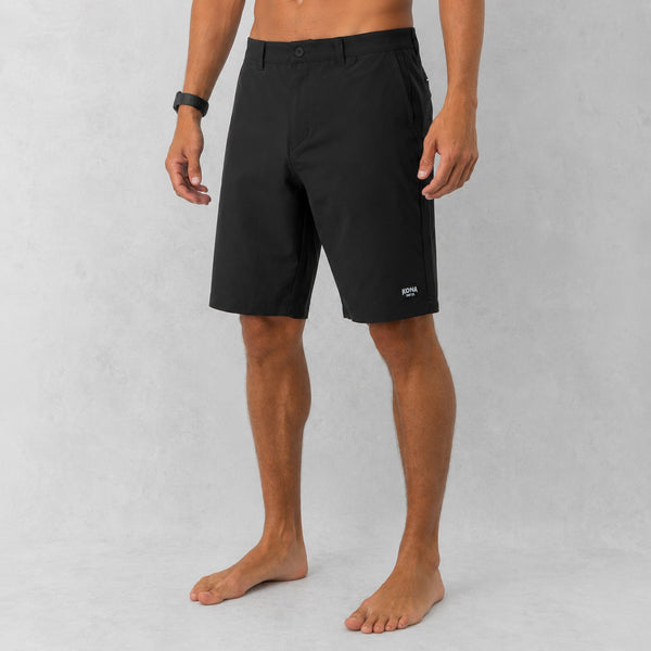 Day by Day 18in Mens Hybrid Shorts - Black