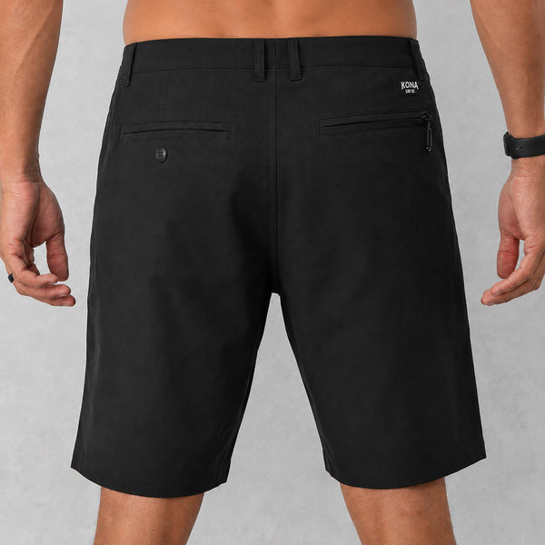 Day by Day 18in Mens Hybrid Shorts - Black