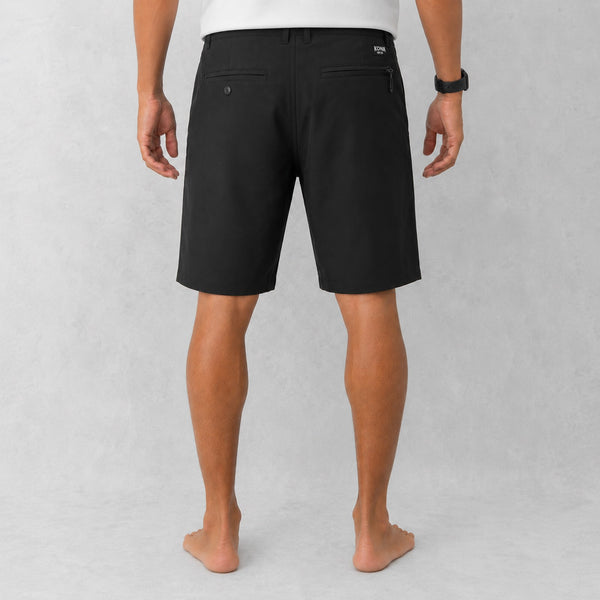 Day by Day 20in Mens Hybrid Shorts - Black