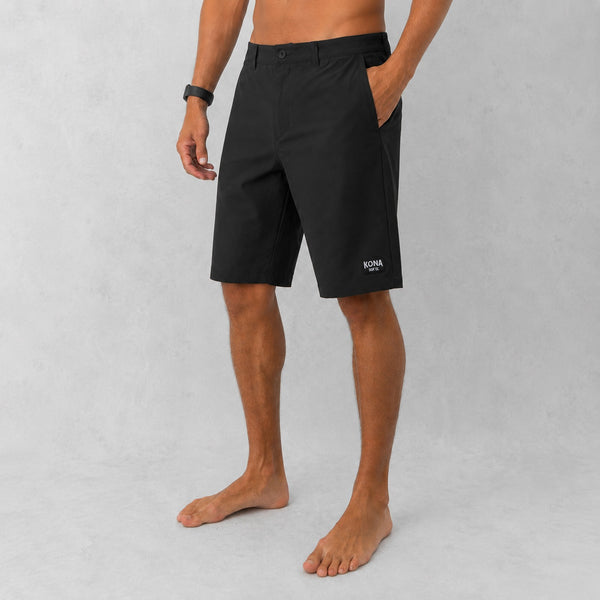 Day by Day 20in Mens Hybrid Shorts - Black