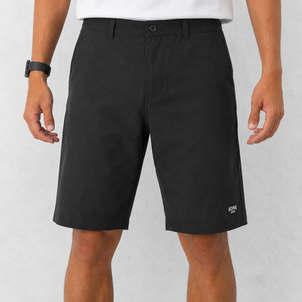 Day by Day 20in Mens Hybrid Shorts - Black