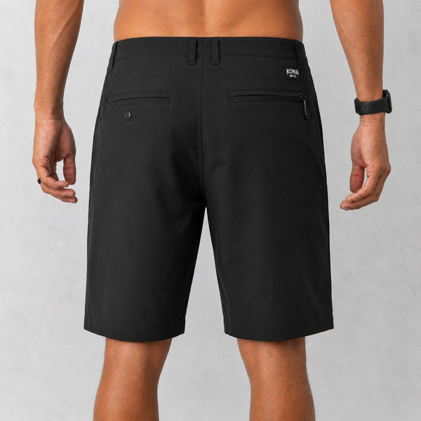 Day by Day 20in Mens Hybrid Shorts - Black