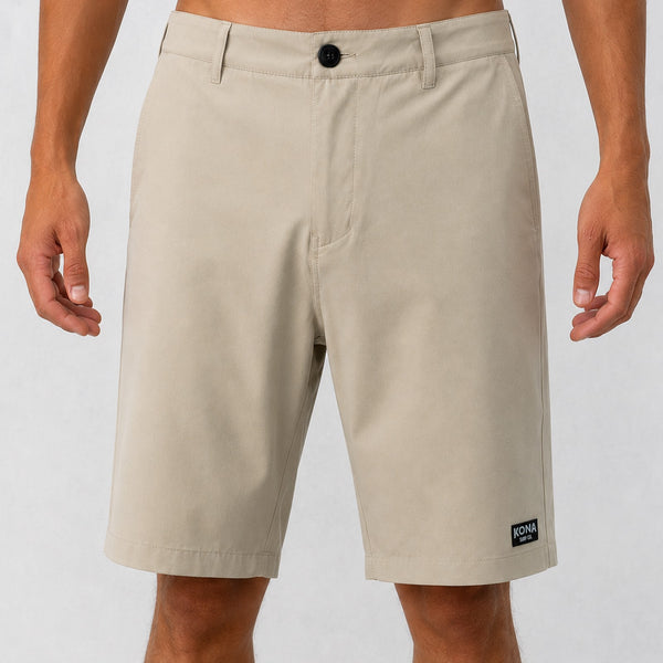 Day by Day 20in Mens Hybrid Shorts - Tan