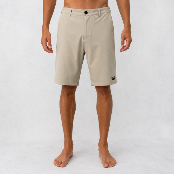 Day by Day 20in Mens Hybrid Shorts - Tan