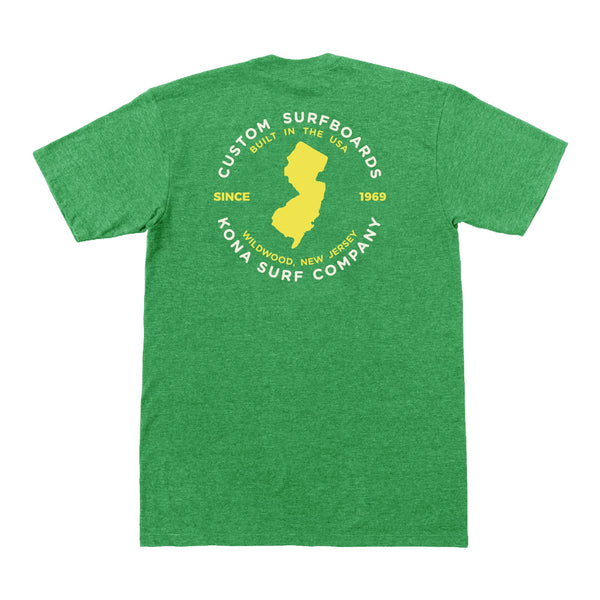 Built in Jersey Mens T-Shirt - Kelly Green