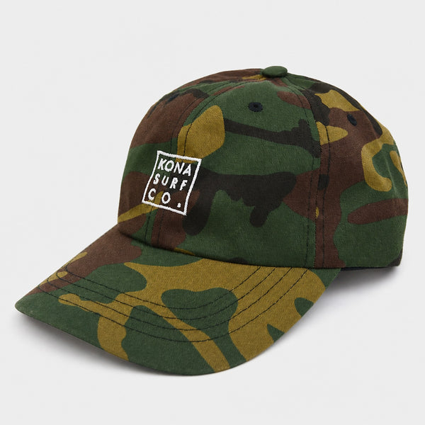 Emblem Mens Hat - Camo/White