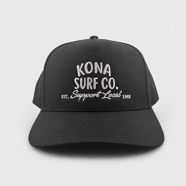 Support Local Mens Snapback Hat - Black