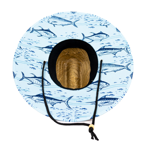 Traveler UPF 50+ Lifeguard Mens Straw Hat