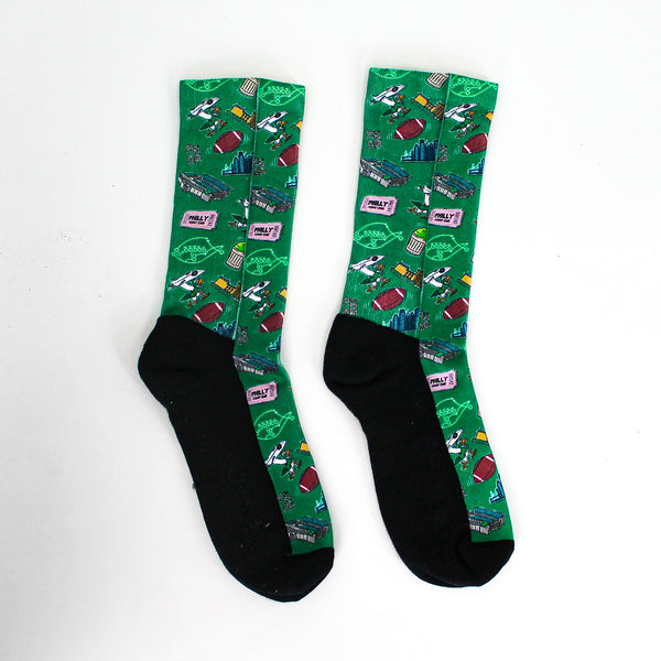 Eagles Pattern Mens Socks