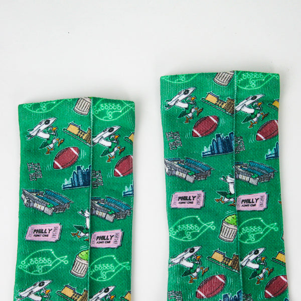 Eagles Pattern Mens Socks