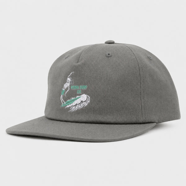 Hang 5 Mens Hat - Steel Grey/Teal/Wht