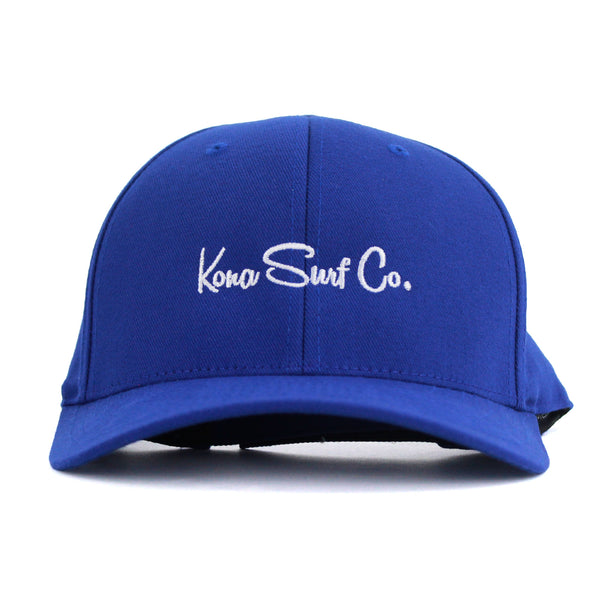 Vintage Mens Hat - Royal/White
