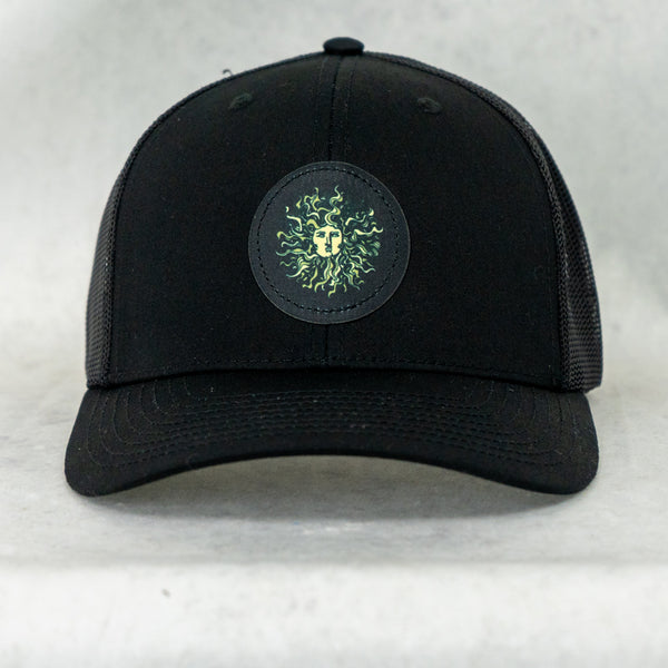Original Sun Round Mens Snapback Hat