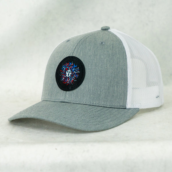 Original Sun Round Mens Snapback Hat