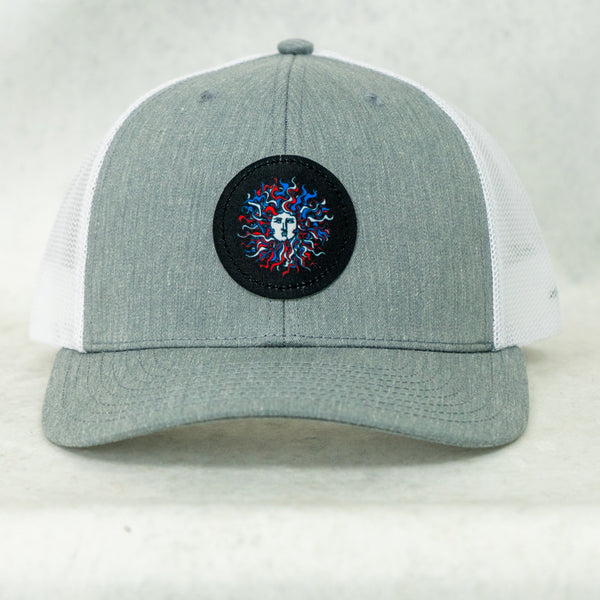 Original Sun Round Mens Snapback Hat