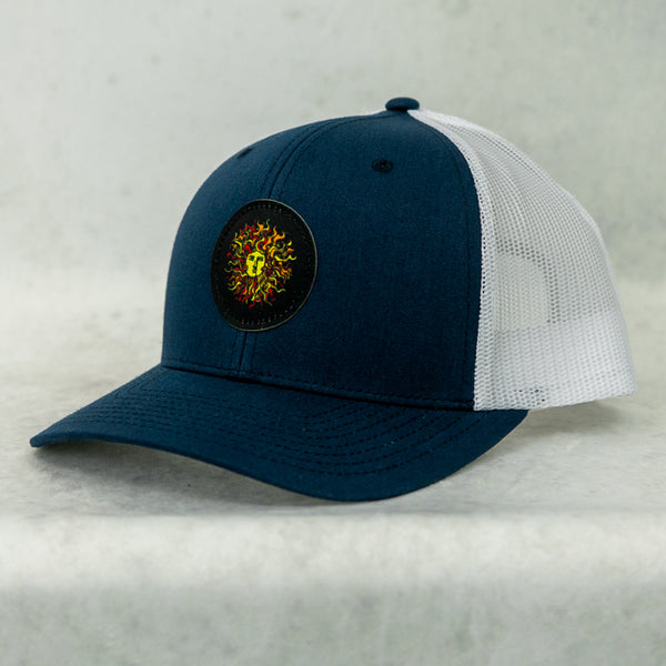Original Sun Round Mens Snapback Hat