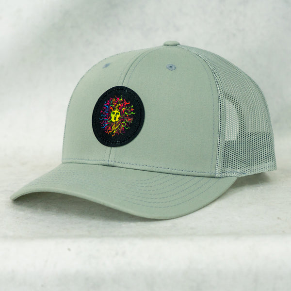 Original Sun Round Mens Snapback Hat