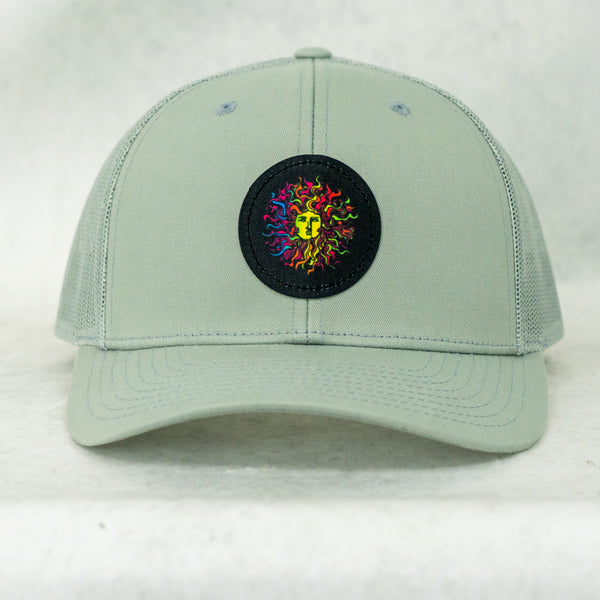 Original Sun Round Mens Snapback Hat