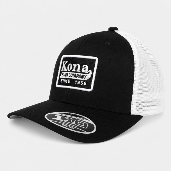 Standout Mens Trucker Hat - Black/White