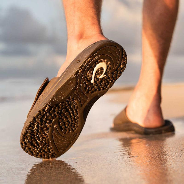 OluKai Nalu Slide Mens Sandals - Dk Java / Dk Java