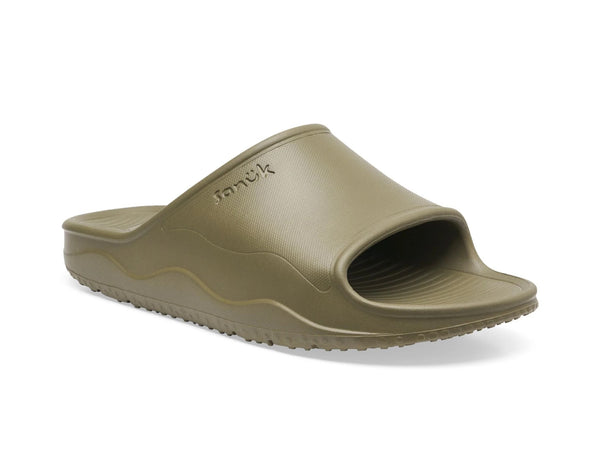Sanuk Beer Foamie Slide Mens Sandals - Olive