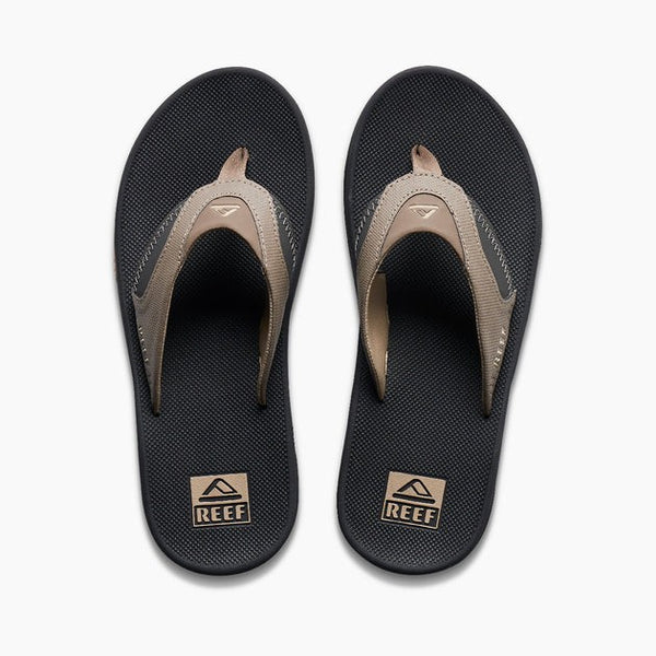 Reef Fanning Mens Sandals - Fossil/Raven