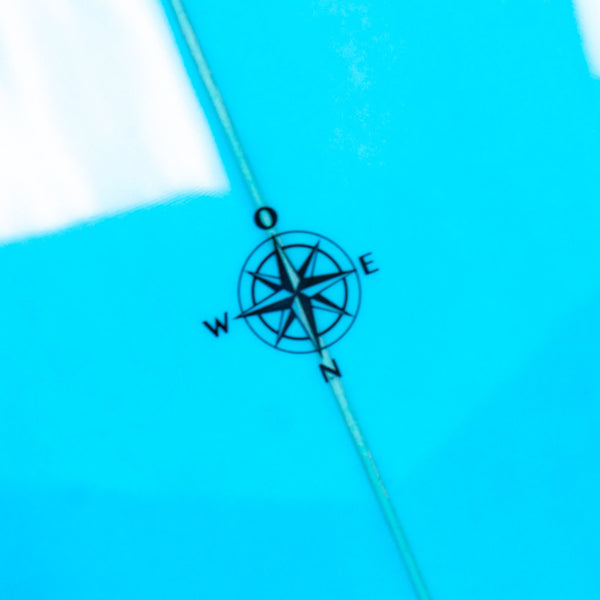 Owen PU Series Surfboard - Deep Teal