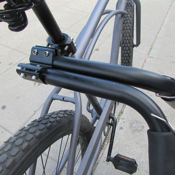 Seat Post Mountable Bike Surfboard Rack