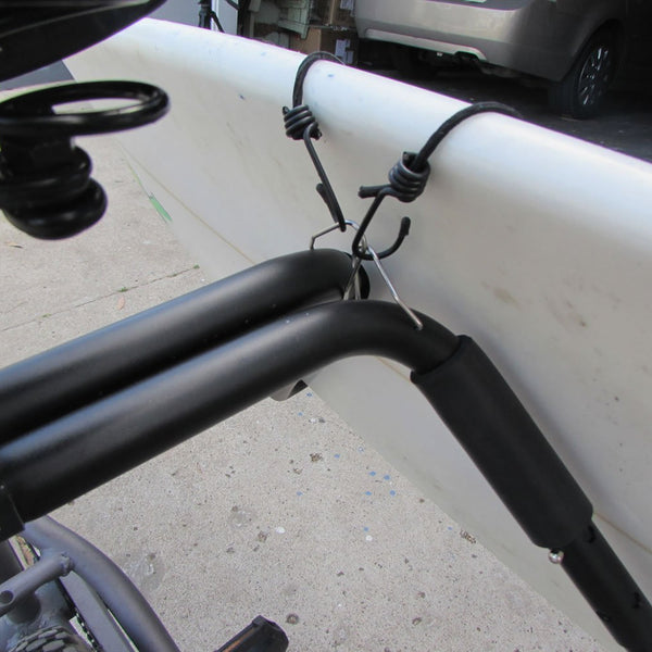 Seat Post Mountable Bike Surfboard Rack