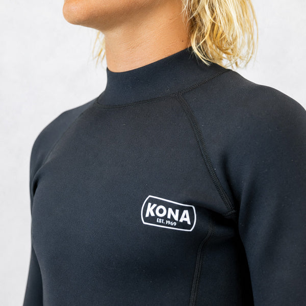 All Day 2MM Neo L/S Jacket Mens Wetsuit Top - Black