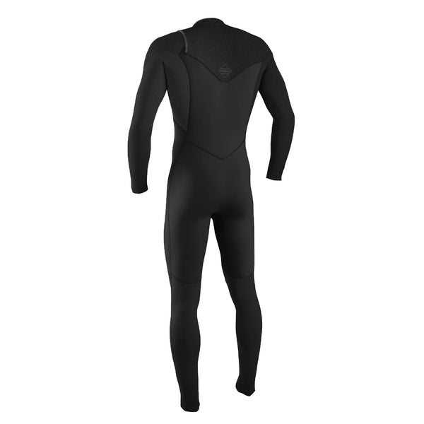 Oneill Hyperfreak FZ 3mm FL Mens Full Wetsuit - Black/Black