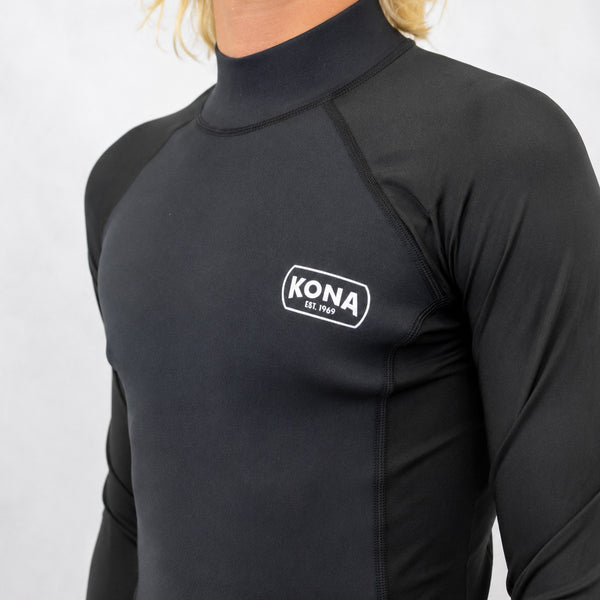 Go 1.5MM Neostretch L/S Jacket Mens Wetsuit Top - Black