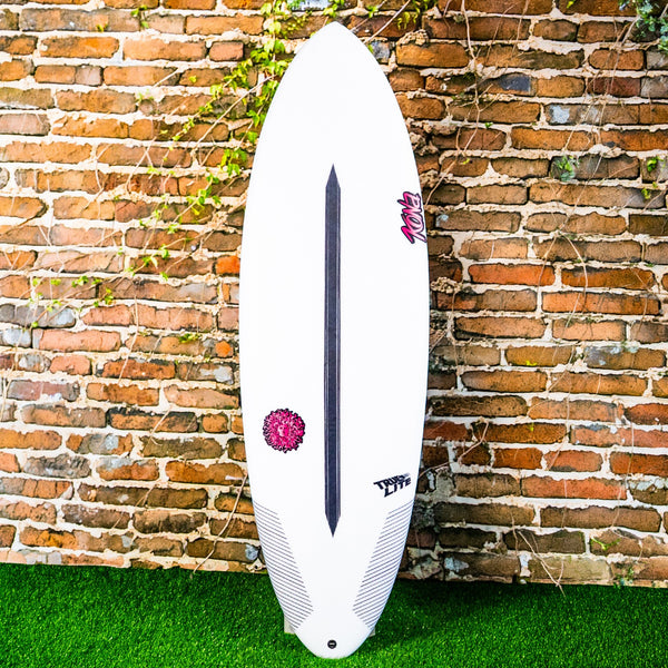Traveler V2 EPS Truelite Series Surfboard - Clear/Pink
