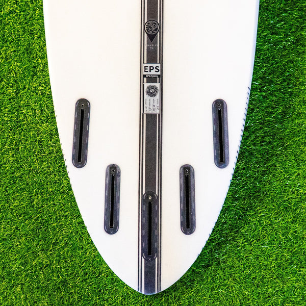 Traveler V2 EPS Truelite Series Surfboard - Clear/White