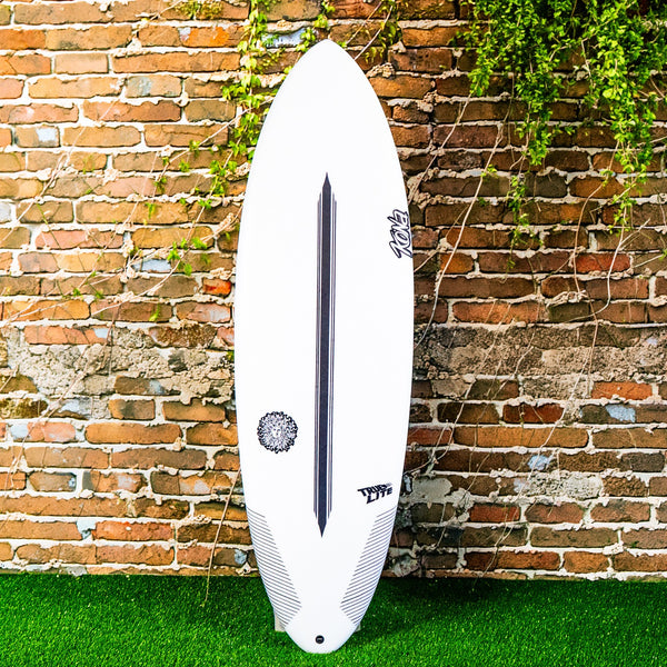 Traveler V2 EPS Truelite Series Surfboard - Clear/White