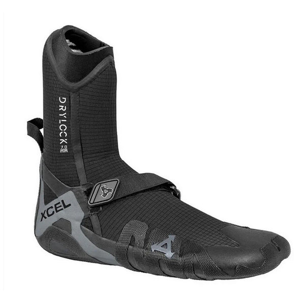 Xcel Drylock Round Toe 7MM Wetsuit Booties - Black/Grey3
