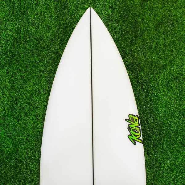 Wasabi PU Series Surfboard - Clear/Green