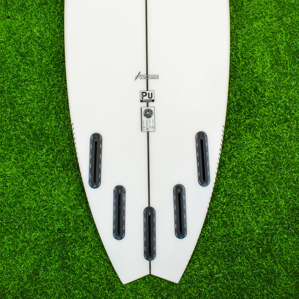 Wasabi PU Series Surfboard - Clear/Green