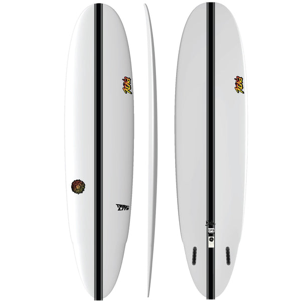 Bella EPS Truelite Series Surfboard - Clear/Red